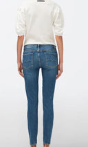 Jeans 7 For All Mankind, SLIM ILLUSION STRIDE, Albastru