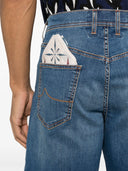 Pantaloni scurti JACOB COHEN, Slim Fit, Nicolas In Design, Blue