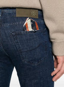 Jeans JACOB COHEN, Edo logo-embroidery five-pocket jeans