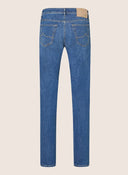 Jeans Jacob Cohen, Regular-Slim 5 Pocket Jeans in Medium Blue Comfort Denim