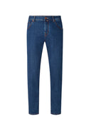 Jeans JACOB COHEN, Scott Carrot Slim 5 Pocket Jeans in Dark Blue Super Stretch