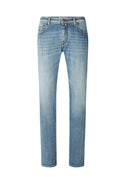 Jeans JACOB COHEN, Bard Regular-Slim 5 Pocket Jeans in Medium Blue Super Stretch