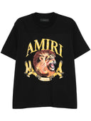 TRICOU AMIRI, Hollywood Lion, Black