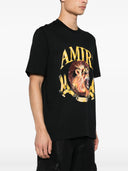 TRICOU AMIRI, Hollywood Lion, Black