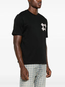 TRICOU AMIRI, Quad Logo Insert, Black