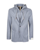 Jacheta ELEVENTY,Breasted Wool Bib Jacket