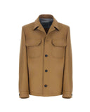 Jacheta L.B.M 1911, Untreated Overshirt, Wool, Brown
