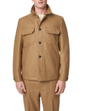 Jacheta L.B.M 1911, Untreated Overshirt, Wool, Brown