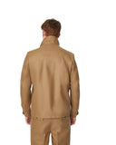 Jacheta L.B.M 1911, Untreated Overshirt, Wool, Brown