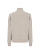 Jacheta LBM, Wool bomber jacket in mineral Beige