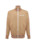Jacheta Palm Angels, LOGO PRINT,Beige PMBD001C99FAB0046101