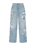 Jeans AMIRI, Logo Print, Style, Blue