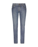 Jeans DOLCE & GABBANA, Light Blue Skinny jeans