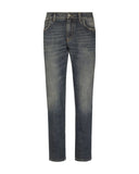 Jeans DOLCE & GABBANA, Skinny Worn Effect, Blue