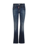 Jeans  DSQUARED2, Medium Waist Flare Jeans, Bleumarin