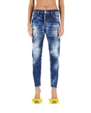 Jeans DSQUARED2, Skinny Dan Jean, Blue Denim