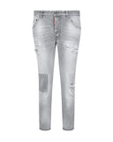 Jeans Dsquared2, Grey Skater, "Made with Love"