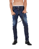Jeans Dsquared2, IBRAHIMOVIC ICON JEANS, Skater jean, Dark Blue
