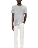 Jeans JACOB COHEN, White denim scott jeans with suede label
