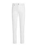 Jeans Zegna, Roccia, Slim Fit, Stretch Cotton, White