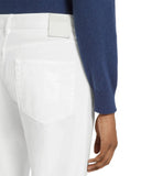 Jeans Zegna, Roccia, Slim Fit, Stretch Cotton, White
