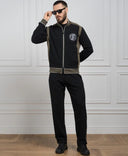 JACHETA STEFANO RICCI, Sports jacket with logo embroidery