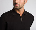 Tricou STEFANO RICCI, Polo Design, Monogram, Model, Silk, Black
