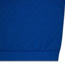 Tricou STEFANO RICCI, Knit Crewneck Sweater, Logo Insert, Silk, Ocean Blue