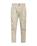Pantaloni DSQUARED2, Patent effect, Beige