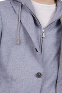 Jacheta ELEVENTY,Breasted Wool Bib Jacket