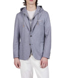 Jacheta ELEVENTY,Breasted Wool Bib Jacket