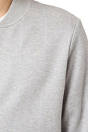 Jacheta ELEVENTY, Cotton Cotton Sweatshirt bomber Gesso