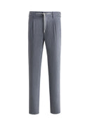 Pantaloni ELEVENTY, Grey Wool pleated trousers
