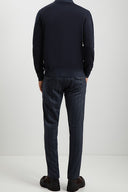 Pantaloni ELEVENTY,NAVY WOOL AND CASHMERE TROUSERS