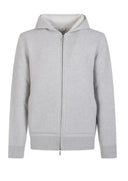 Hanorac ELEVENTY ,zip-up hoodie, Grey