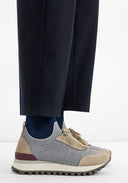 Sneakers ELEVENTY,Grey Knit sneakers