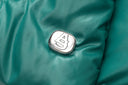 Geaca ALPHASTYLE, Kudu Cropped Down Diva Jacket, Turquoise