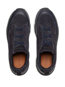 Sneakers Zegna, leather and suede Triple Stitch™ Monte sneakers, Negru
