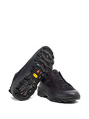 Sneakers Zegna, leather and suede Triple Stitch™ Monte sneakers, Negru