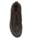 Sneakers Zegna, leather and suede Triple Stitch™ Monte sneakers, Maro