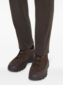 Sneakers Zegna, leather and suede Triple Stitch™ Monte sneakers, Maro