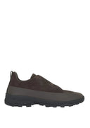 Sneakers Zegna, leather and suede Triple Stitch™ Monte sneakers, Maro