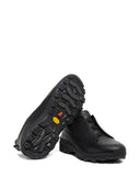 Sneakers Zegna, leather Triple Stitch™ Monte sneakers, Negru