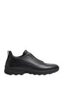 Sneakers Zegna, leather Triple Stitch™ Monte sneakers, Negru