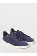 Sneakers Zegna, Low Top, Triple Stitch, Special Blue