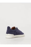 Sneakers Zegna, Low Top, Triple Stitch, Special Blue