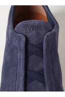 Sneakers Zegna, Low Top, Triple Stitch, Special Blue