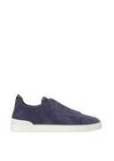Sneakers Zegna, Low Top, Triple Stitch, Special Blue