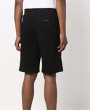 Pantaloni scurti Les Hommes, Cotton Jersey shorts, Black