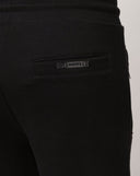 Pantaloni scurti Les Hommes, Cotton Jersey shorts, Black